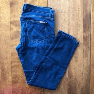 Hudson skinny jeans, dark blue, size 29
